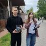 Вчера в Новочеркасске в преддверии Общероссийского дня библиотек в 12-й раз прошёл ежегодный Всероссийский интеллектуальный забег «Бегущая книга»