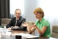 Юрий Слюсарь: Провели рабочую встречу с министром сельского хозяйства РФ Оксаной Лут