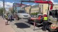 Рейдовое мероприятие в Ростове-на-Дону: эвакуация с полосы общественного транспорта
