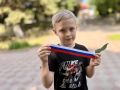 Сегодня в Новочеркасске, в преддверии Дня России прошла акция «Российский триколор»