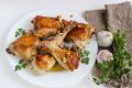 Приготовление хрустящей жареной курицы с чесноком