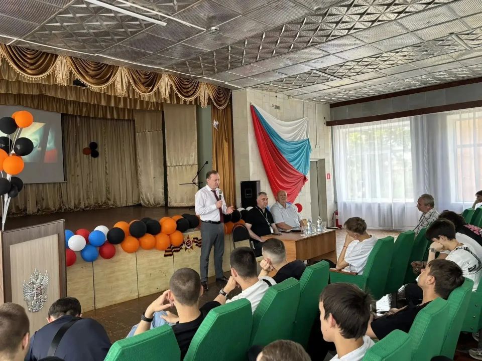 Встреча студентов с представителями ШРКТЭ и Администрации города Шахты: Перспективы службы в Войсках беспилотных систем