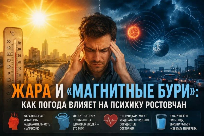 Почему летом люди сходят с ума? Врачи объяснили всплеск агрессии и тревоги в Ростове