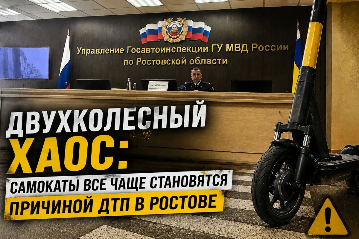 Двухколесный хаос: самокаты все чаще становятся причиной ДТП в Ростове