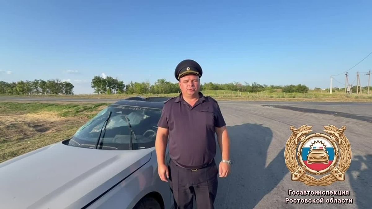 Сотрудники полиции устанавливают обстоятельства ДТП с двумя пострадавшими