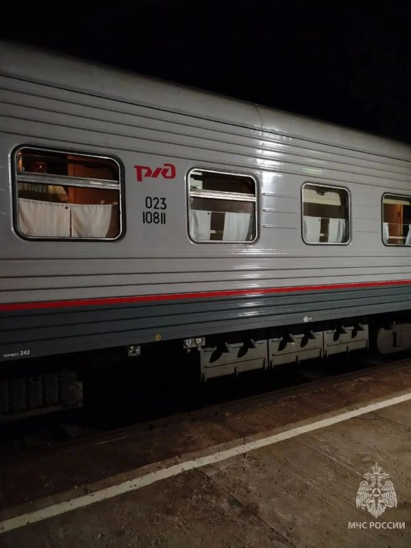 Бойлерная установка вспыхнула в поезде Москва - Анапа на станции в Новочеркасске Бойлерная установка вспыхнула в поезде Москва - Анапа на станции в Новочеркасске