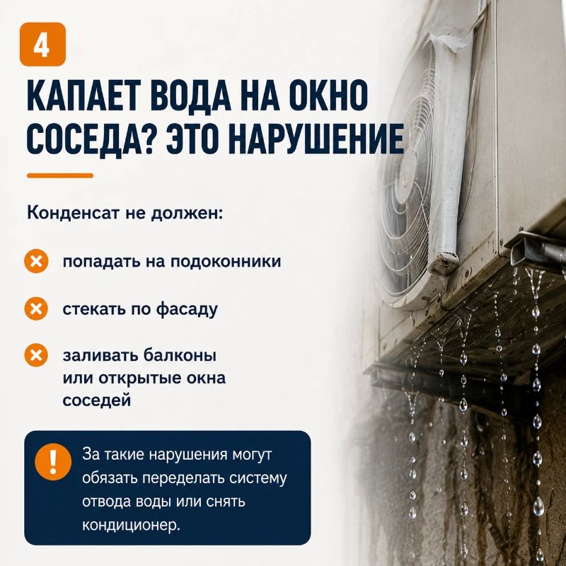 Грозят судом за то, что капает: когда дончан могут заставить демонтировать кондиционер Грозят судом за то, что капает: когда дончан могут заставить демонтировать кондиционер