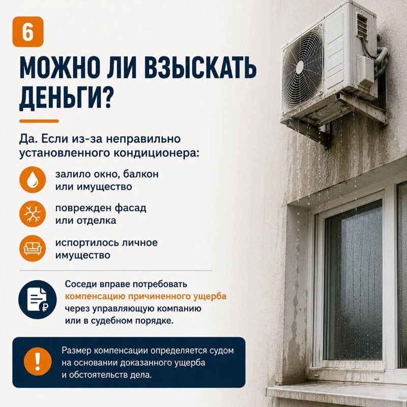 Грозят судом за то, что капает: когда дончан могут заставить демонтировать кондиционер Грозят судом за то, что капает: когда дончан могут заставить демонтировать кондиционер