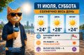 Погода в Ростове 11 июля: весь день солнечно