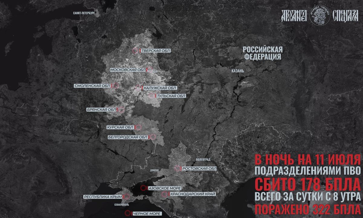 Меньше дронов в ночи. Уже стандартная ситуация, когда после нескольких массированных ударов противник переходит к накоплению ресурсов
