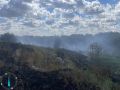 В Зернограде ликвидируют тление на окраине мусорного полигона