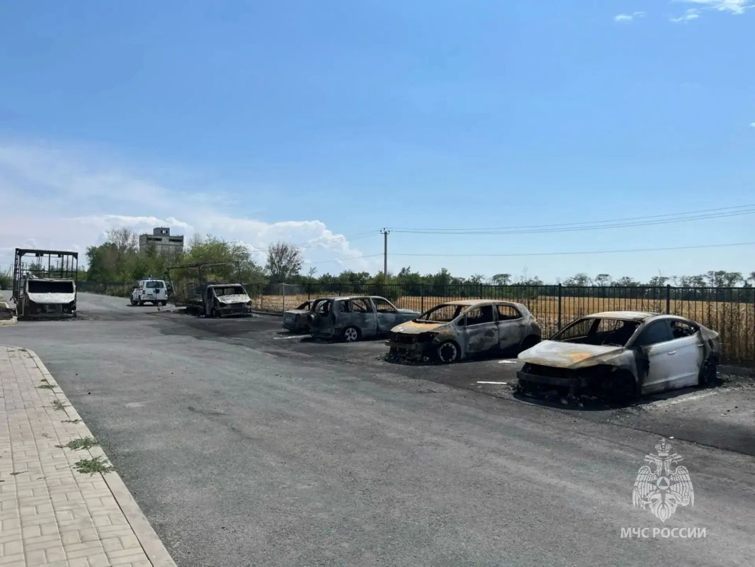Из-за "кустарной" заправки сгорело 7 машин