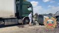 ДТП с участием 12 автомобилей, включая 2 грузовых случилось сегодня в Мясниковском районе