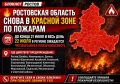 Ростовская область снова в красной зоне по пожарам