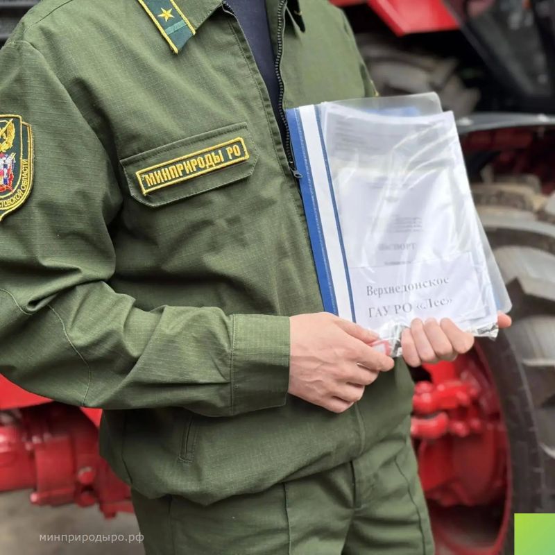 Донские лесничества получили новую технику и оборудование Донские лесничества получили новую технику и оборудование