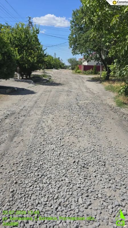 В Батайске продолжается грейдирование дорог по обращениям жителей В Батайске продолжается грейдирование дорог по обращениям жителей
