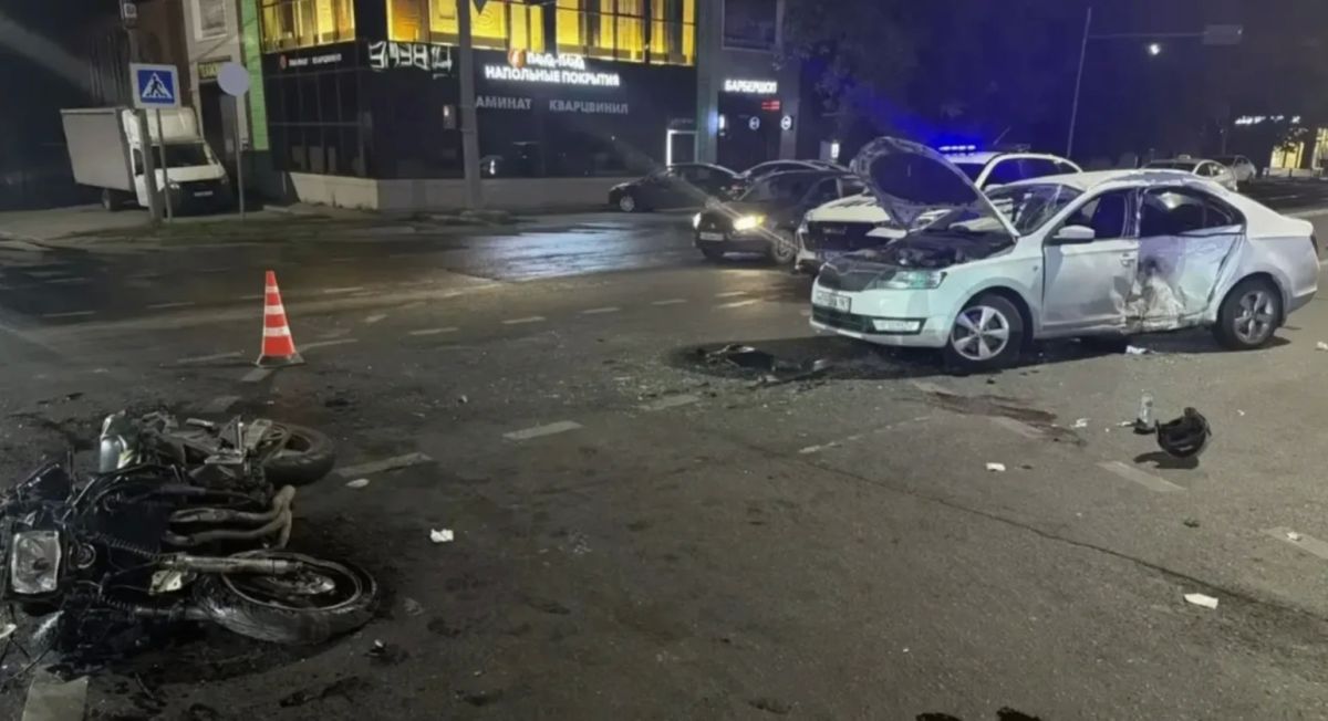 Мотоциклист погиб в ДТП в Ростове