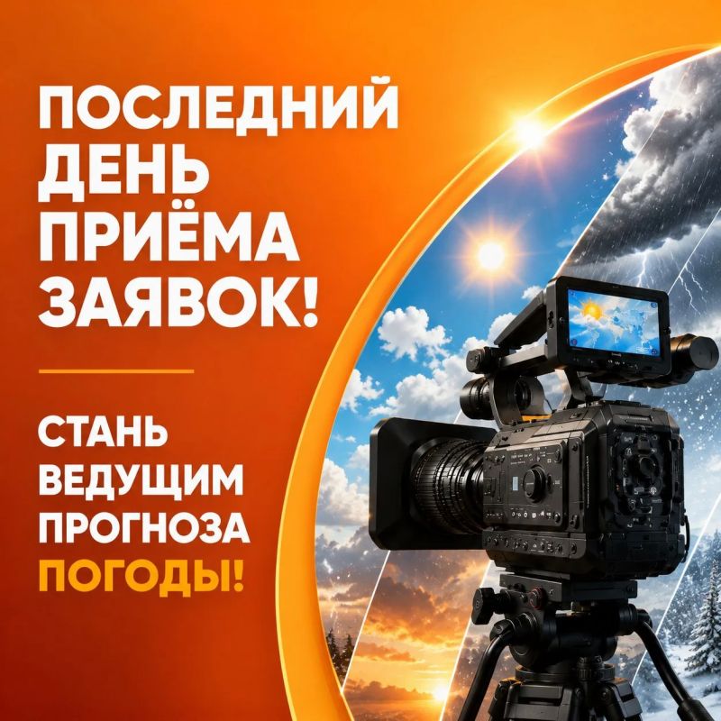 Сегодня — последний день приёма заявок на кастинг в программу «А за окном»!