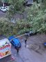 Во дворе на Добровольского пострадали 2 машины — сообщают нам читатели