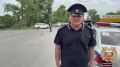 Сотрудники полиции устанавливают обстоятельства ДТП с двумя пострадавшими