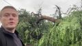 "Дорога перекрыта, люди сидят без света": журналист Борис Карягин показал РЕН ТВ последствия непогоды в Ростове-на-Дону