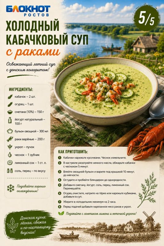 Кабачковый сезон на Дону: пять необычных рецептов, которые стоит попробовать Кабачковый сезон на Дону: пять необычных рецептов, которые стоит попробовать