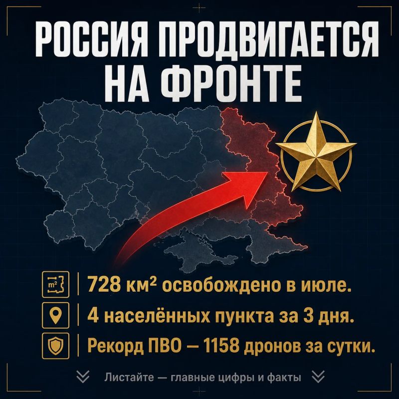 Россия продвигается на фронте
