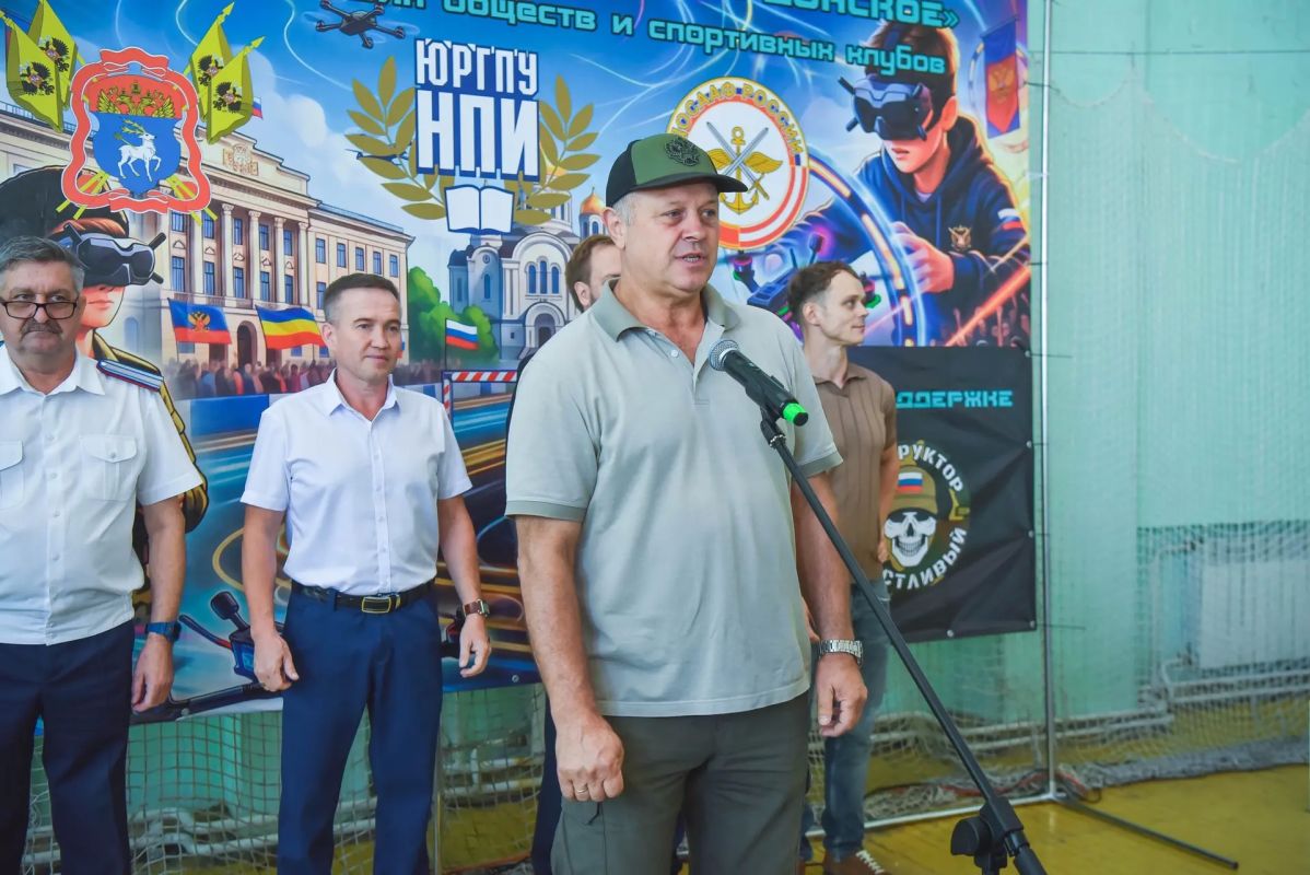 В ЮРГПУ (НПИ) имени Матвея Платова прошёл турнир по гонкам дронов на кубок атамана ВКО «Всевеликое войско Донское» (ВВД) В ЮРГПУ (НПИ) имени Матвея Платова прошёл турнир по гонкам дронов на кубок атамана ВКО «Всевеликое войско Донское» (ВВД)