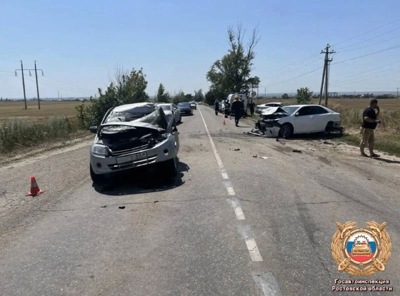 Женщина погибла в массовом ДТП под Ростовом