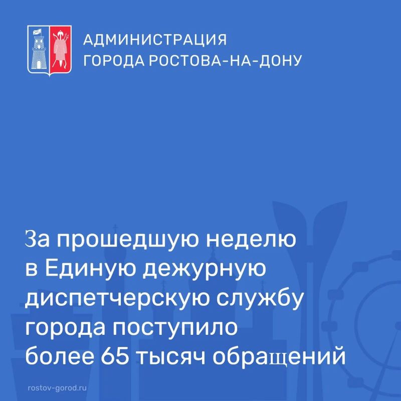 Управление по делам ГО и ЧС Ростова-на-Дону подвело итоги прошедшей недели