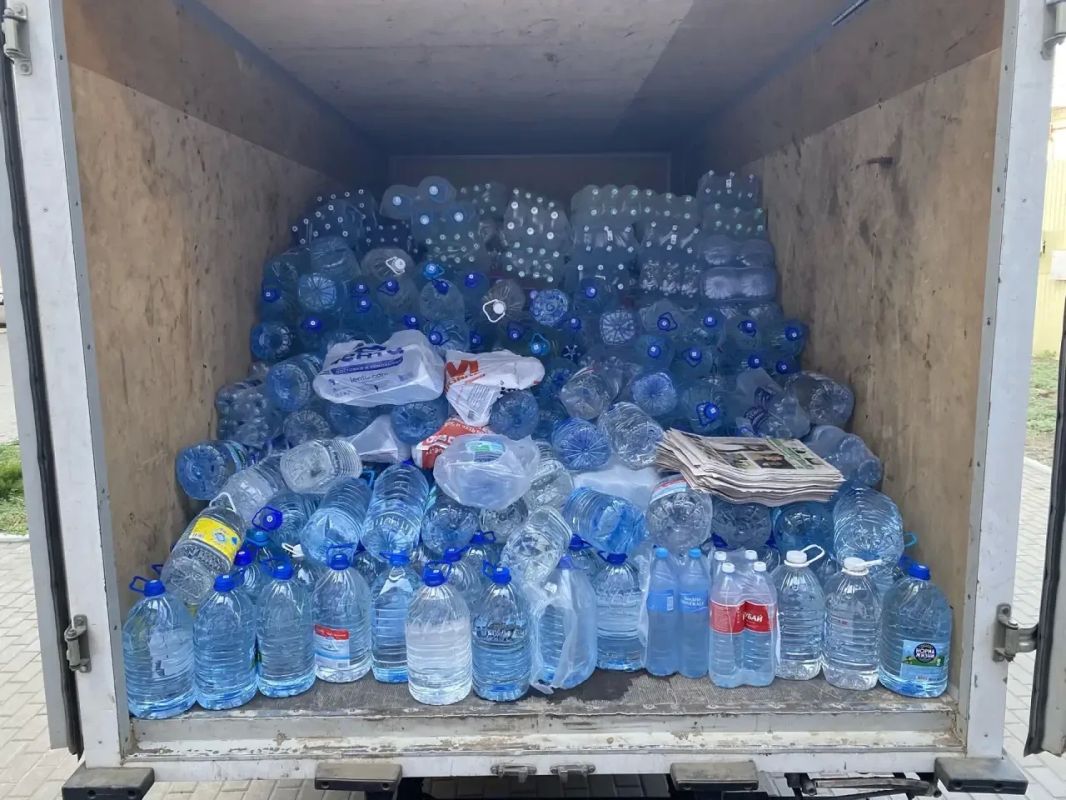 4000 литров воды доставлены на фронт 4000 литров воды доставлены на фронт