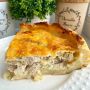 Вкусный картофельный пирог с курицей и грибами