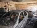 В Ростове из-за искры от сварки сгорели три гаража на Оганова