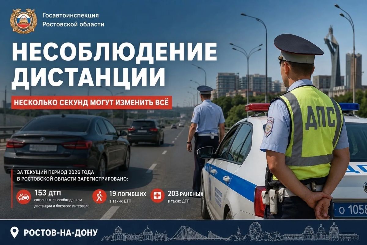 Несоблюдение дистанции: несколько секунд могут изменить всё
