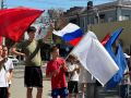 Движение Первых в Шахтах провело акцию «Символ народа» ко Дню флага РФ