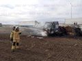 Газовоз загорелся после ДТП с легковым автомобилем в Ростовской области