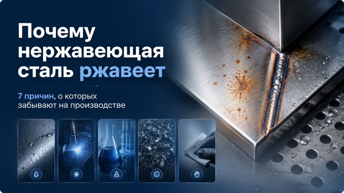 Почему нержавеющая сталь может ржаветь: основные причины