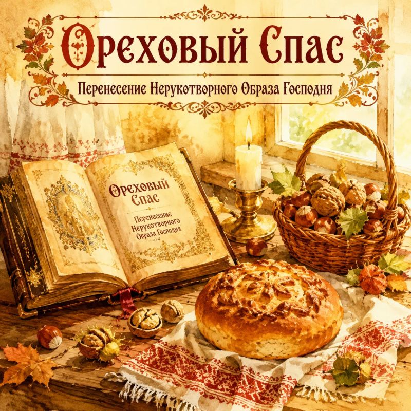 Сегодня — Ореховый Спас. Ореховым Спасом заканчивается строгий Успенский пост Сегодня — Ореховый Спас. Ореховым Спасом заканчивается строгий Успенский пост