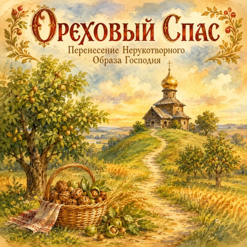 Сегодня — Ореховый Спас. Ореховым Спасом заканчивается строгий Успенский пост Сегодня — Ореховый Спас. Ореховым Спасом заканчивается строгий Успенский пост