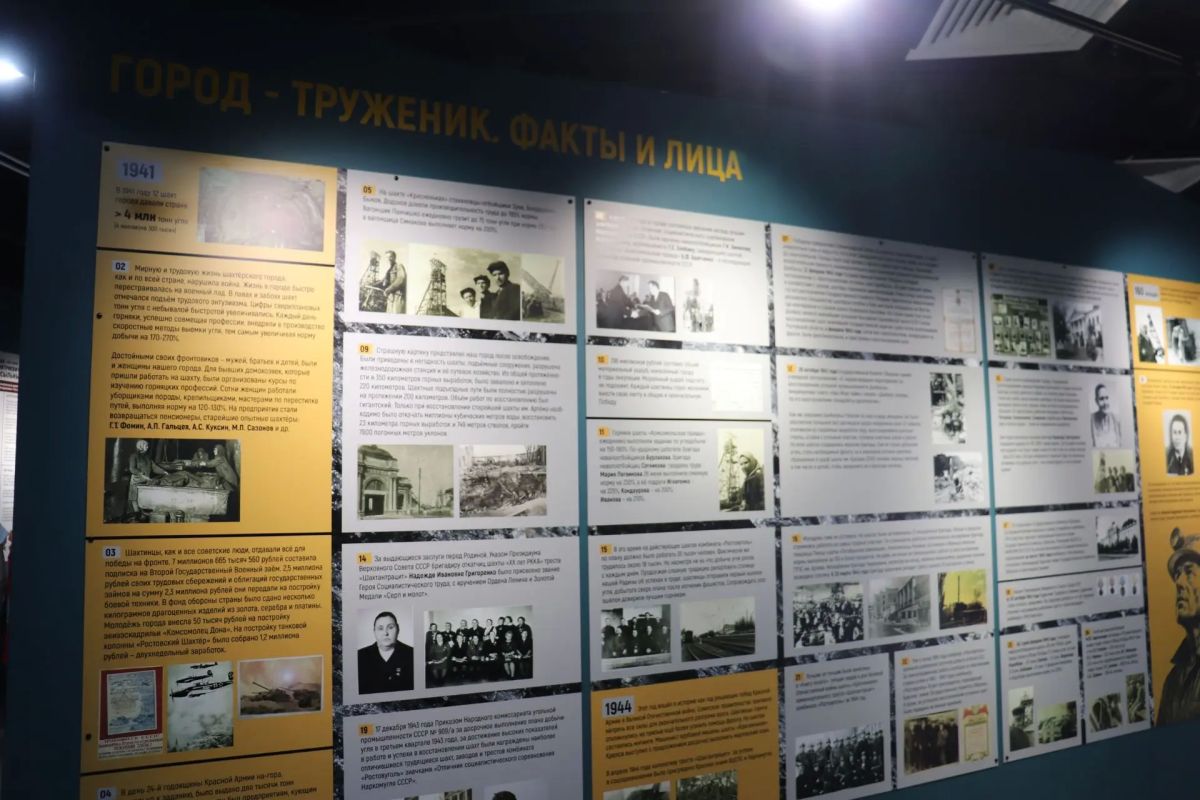 Мост между поколениями: в Шахтах открыта музейная экспозиция о городе, рождённом шахтой Мост между поколениями: в Шахтах открыта музейная экспозиция о городе, рождённом шахтой