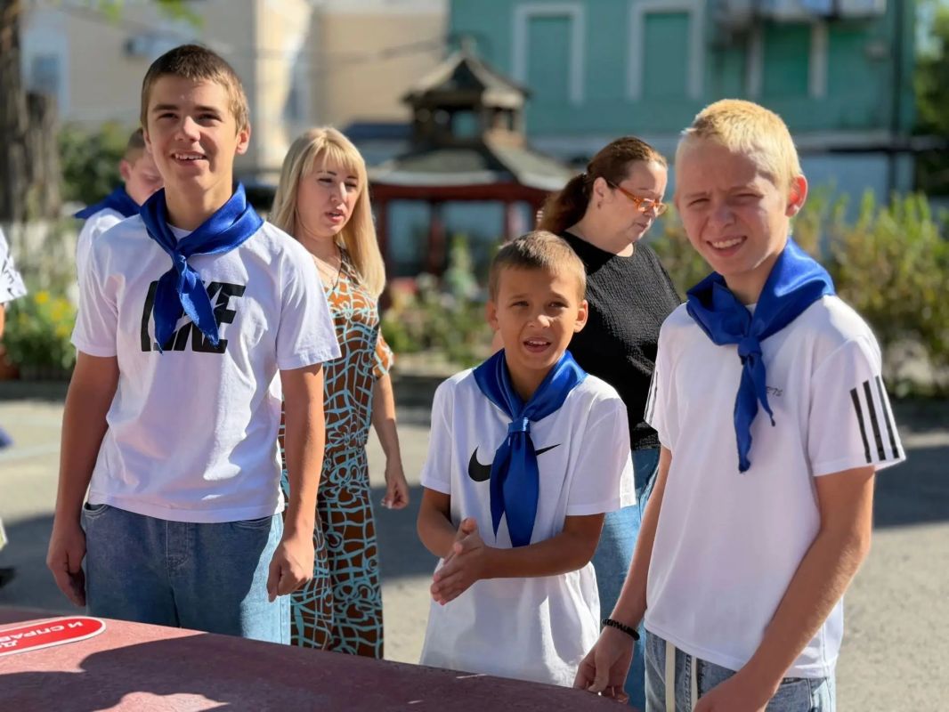 Сегодня, в преддверии 1 Сентября, побывал в Центре помощи детям Сегодня, в преддверии 1 Сентября, побывал в Центре помощи детям