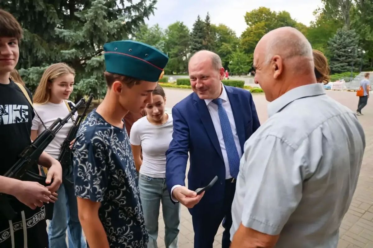 Александр Скрябин: Был с рабочим объездом в Пролетарском районе Александр Скрябин: Был с рабочим объездом в Пролетарском районе