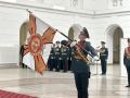 В Крытом дворе Южно-Российского государственного политехнического университета (НПИ) имени Матвея Платова состоялась торжественная церемония вручения Боевого знамени вновь сформированному Новочеркасскому высшему военному...