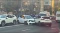 Авария на пересечении Будённовского и Текучёва в Ростове