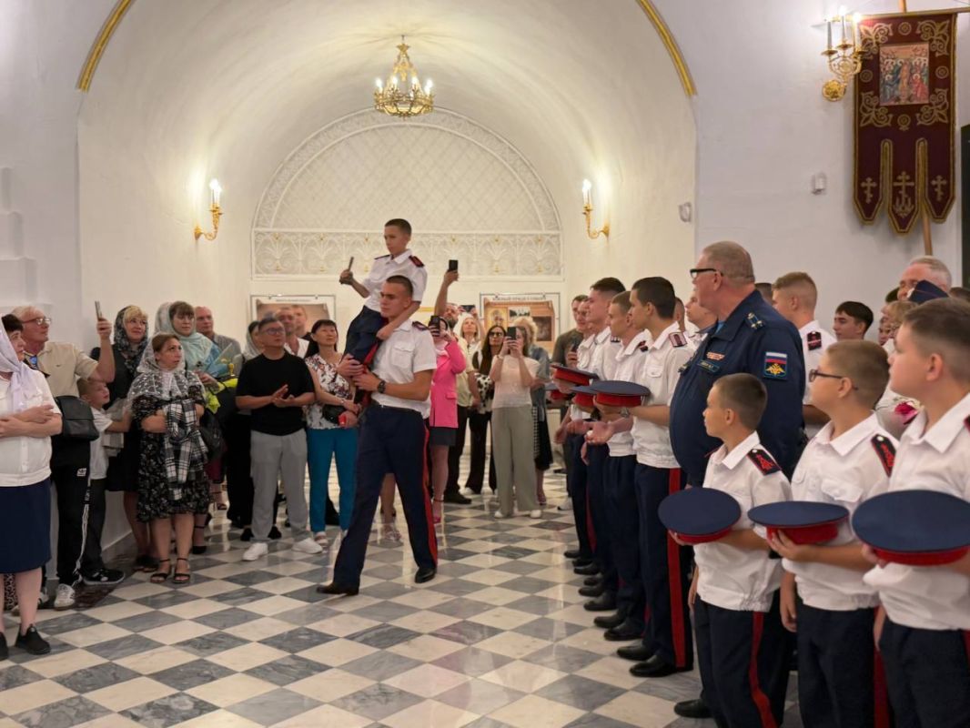 В Донском императоре Александра III казачьем кадетском корпусе стартовал 2026–2027 учебный год В Донском императоре Александра III казачьем кадетском корпусе стартовал 2026–2027 учебный год