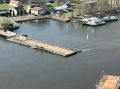 Понтонный мост на Зеленый остров разберут до 1 декабря