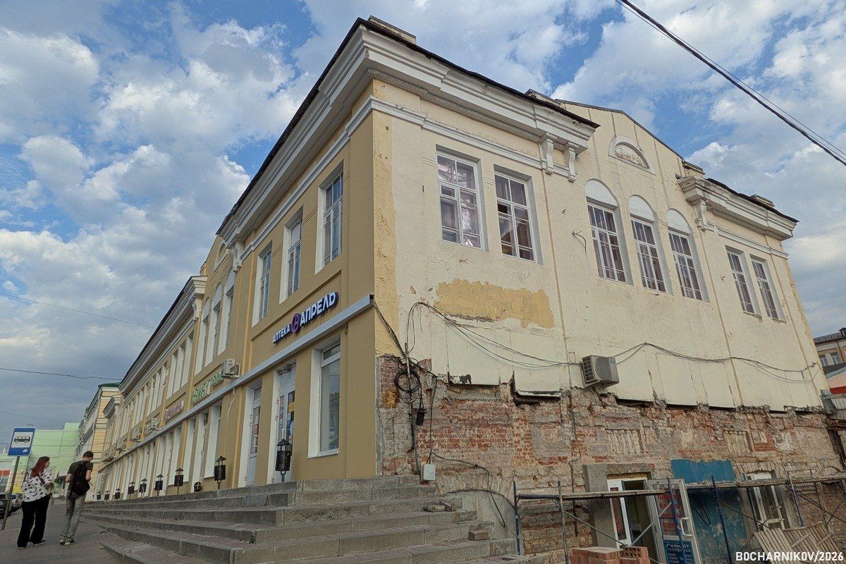Дом на Московской в Ростове раскрыл старинную кладку XIX века Дом на Московской в Ростове раскрыл старинную кладку XIX века