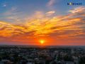 Вот такой яркий рассвет сегодня встретил Батайск