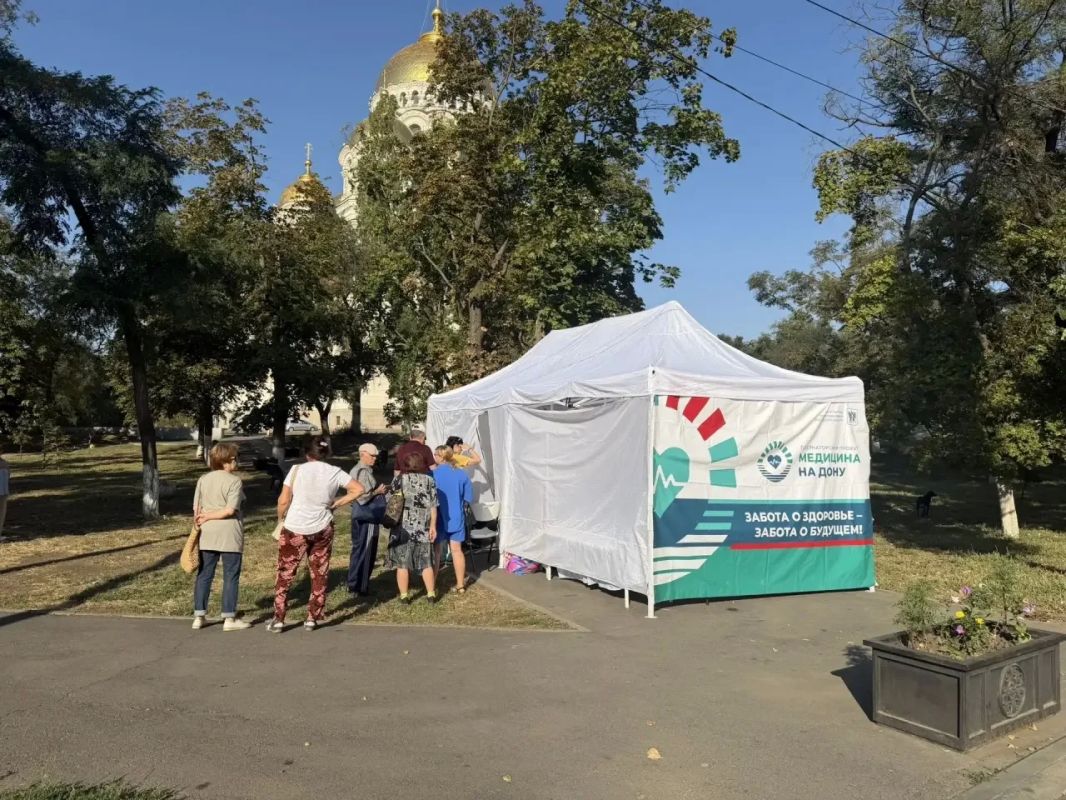 В Новочеркасске в очередной раз прошла выездная диспансеризация В Новочеркасске в очередной раз прошла выездная диспансеризация