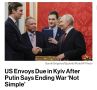 Россия готова остановить конфликт на Украине только на своих условиях - Bloomberg